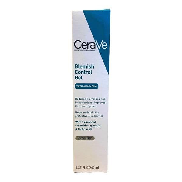 Cerave Blemish Control Gel With AHA & BHA 40ml