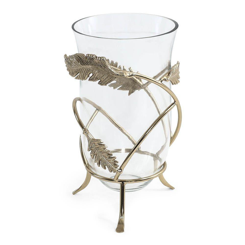 Aby Candle Holder, Gold - 12.7X22.86 Cm