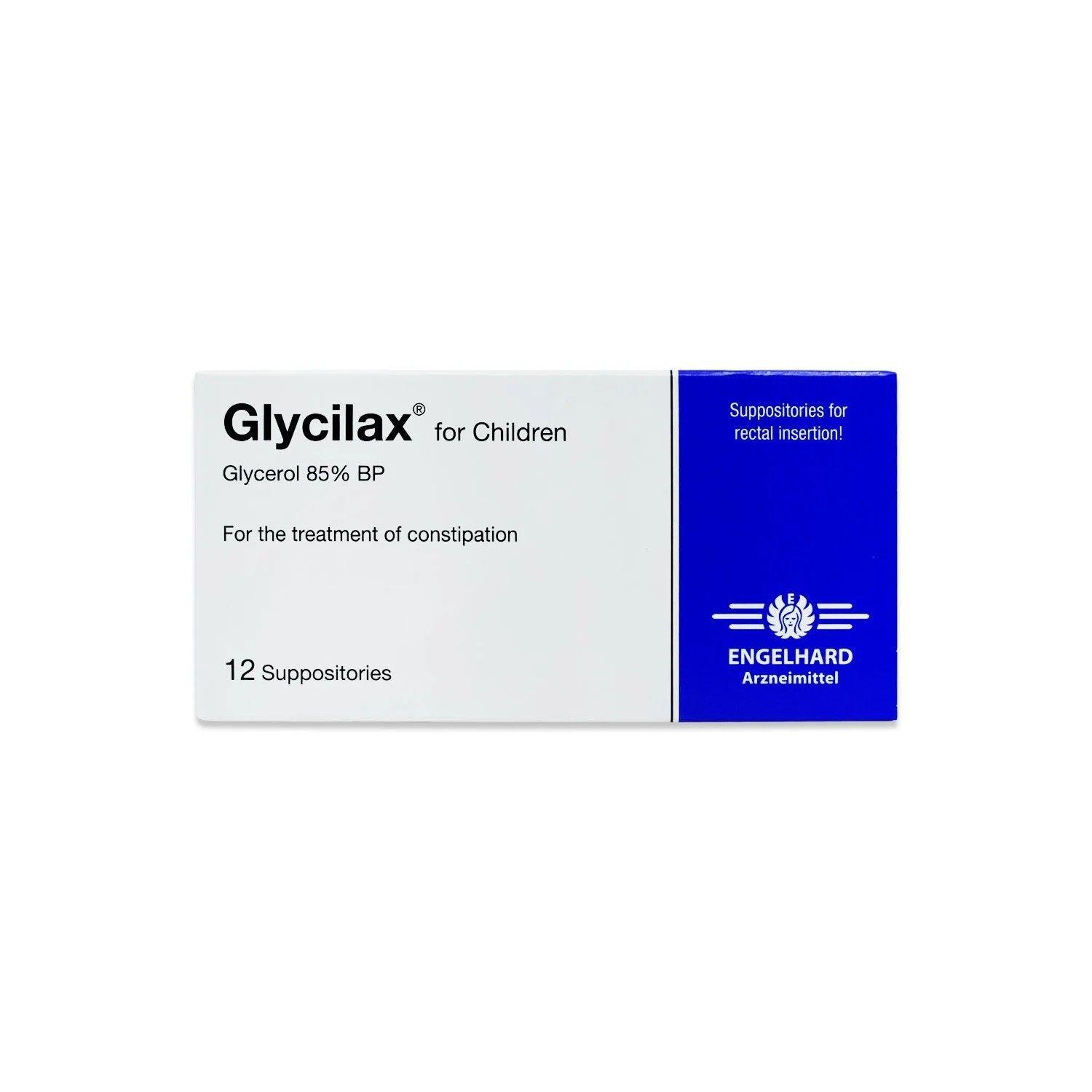 Glycilax For Children 12 Suppositories