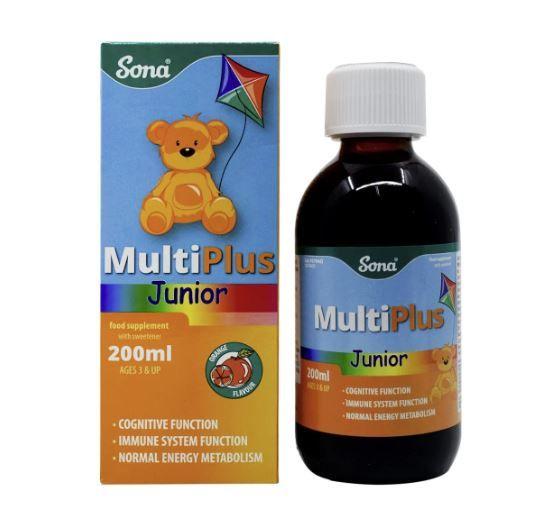 Sona Multiplus Junior Syrup 200Ml