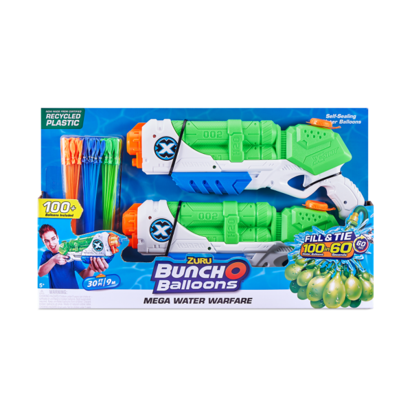 X-Shot Bunch O Balloons Mega Water Warfare By Zuru