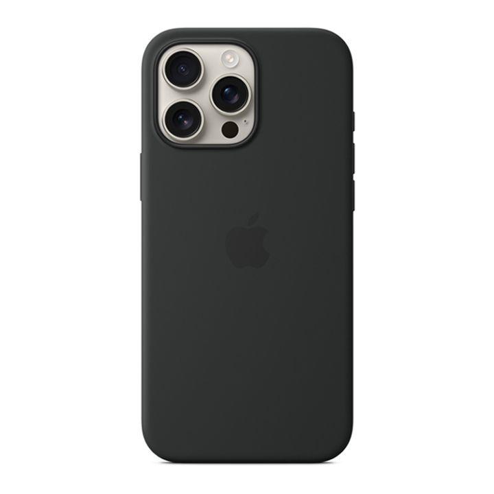 Apple Myyt3Zm/A Iphone 16 Pro Max Silicone Case With Magsafe Black-Zml