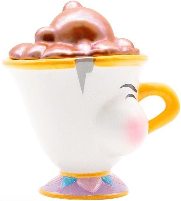 Disney - Mug 3D - The Beauty & The Beast Chip With Bubbles X2