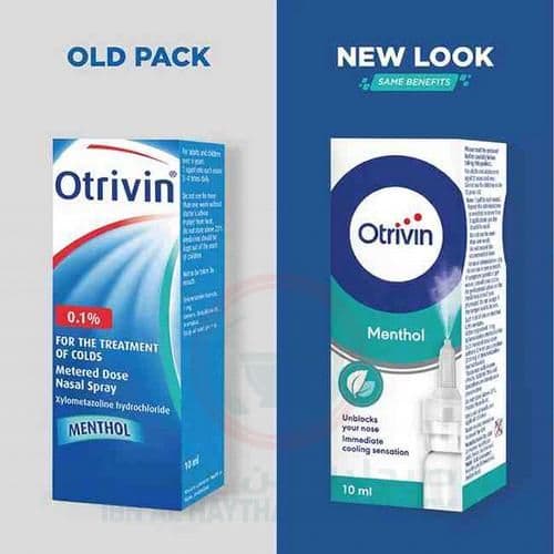 Otrivin 0.1% Menthol Nasal Spray