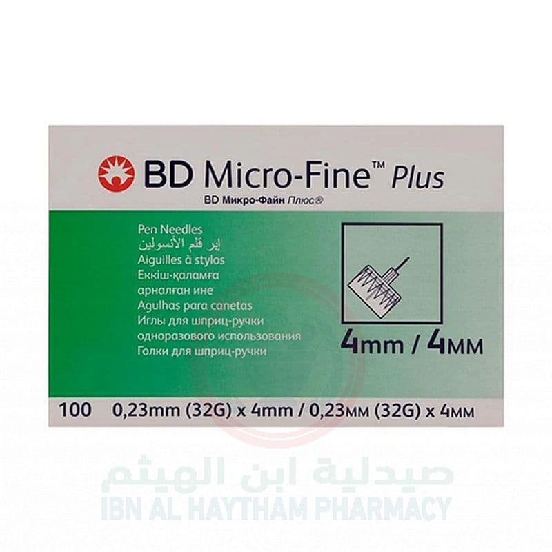 Bd Microfine Pen Needle 32G*4Mm 100'S