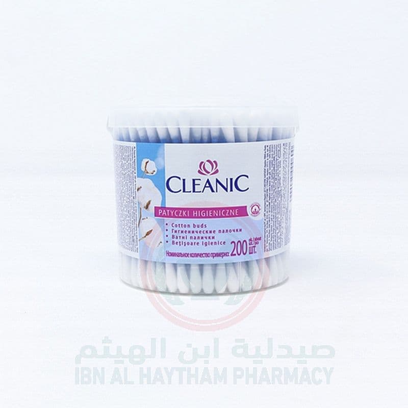 Cleanic Cotton Buds (Round) 100'S