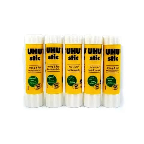 Uhu Glue Stick 8.2G 5 Pieces Pack