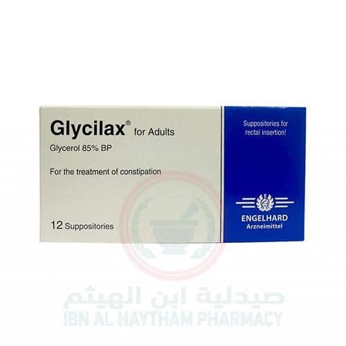 Glycilax Adults Suppositories 12'S