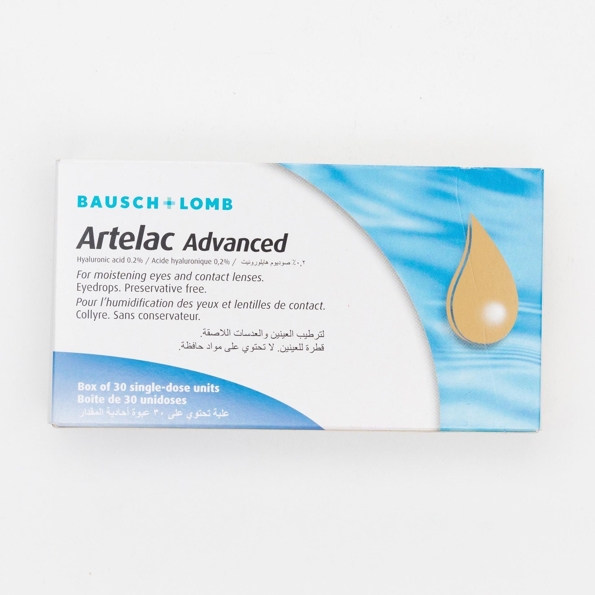 Artelac Advanced Eye Drops 30'S-