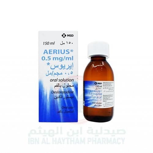 Aerius 0.5Mg/Ml Syrup 150Ml