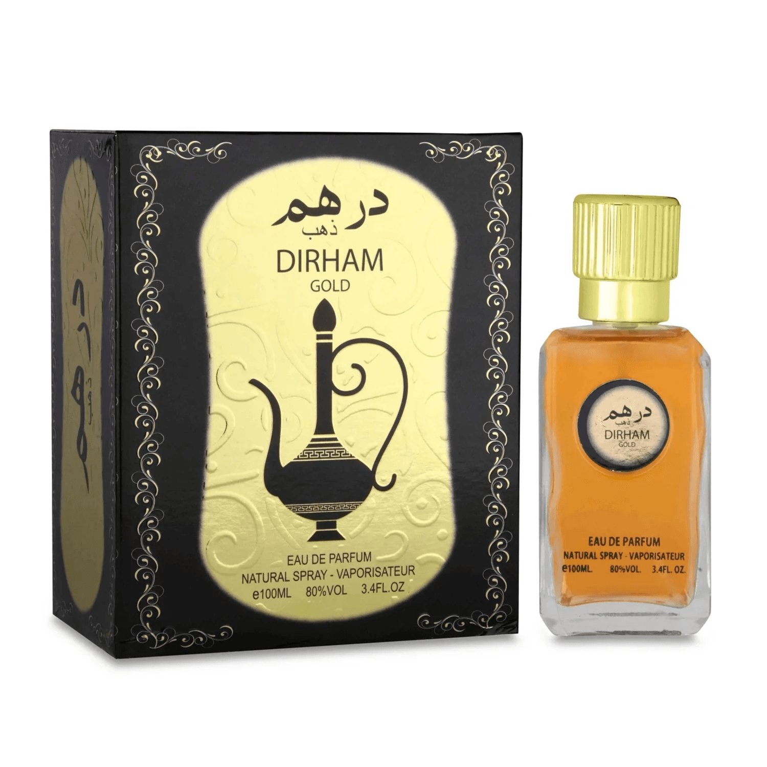 Dirham Gold Best Fragrance For Men 100Ml Eau De Perfum