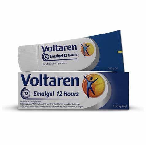 Voltaren 2% 12 Hrs Emulgel100Gm 01E3