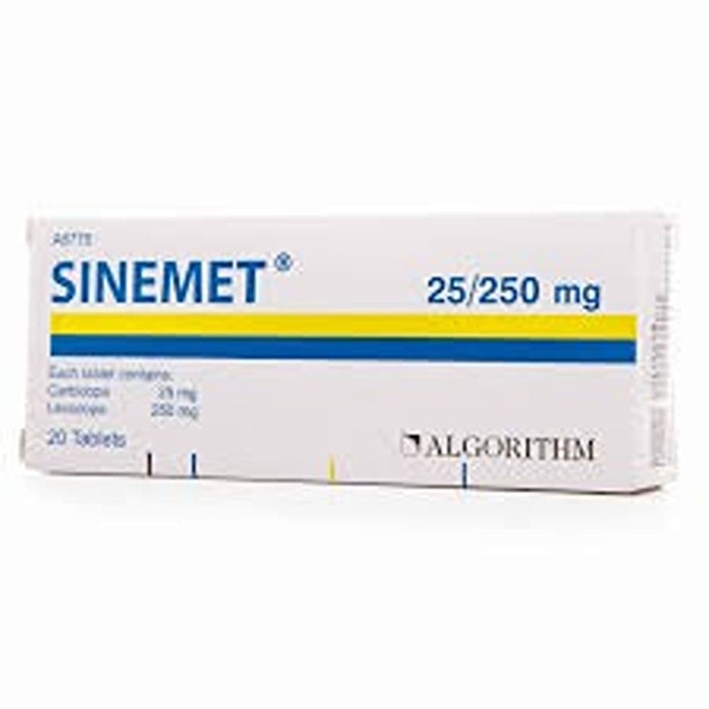 Sinemet 25/250Mg Tab 20~S