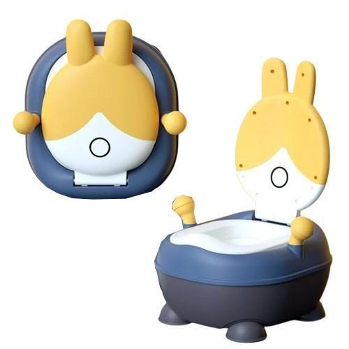 Baby Toilet With PVC Mat - Yellow