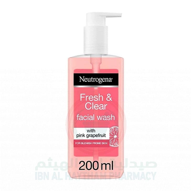 Neutrogena Fresh And Clear Facial Wash 200Ml