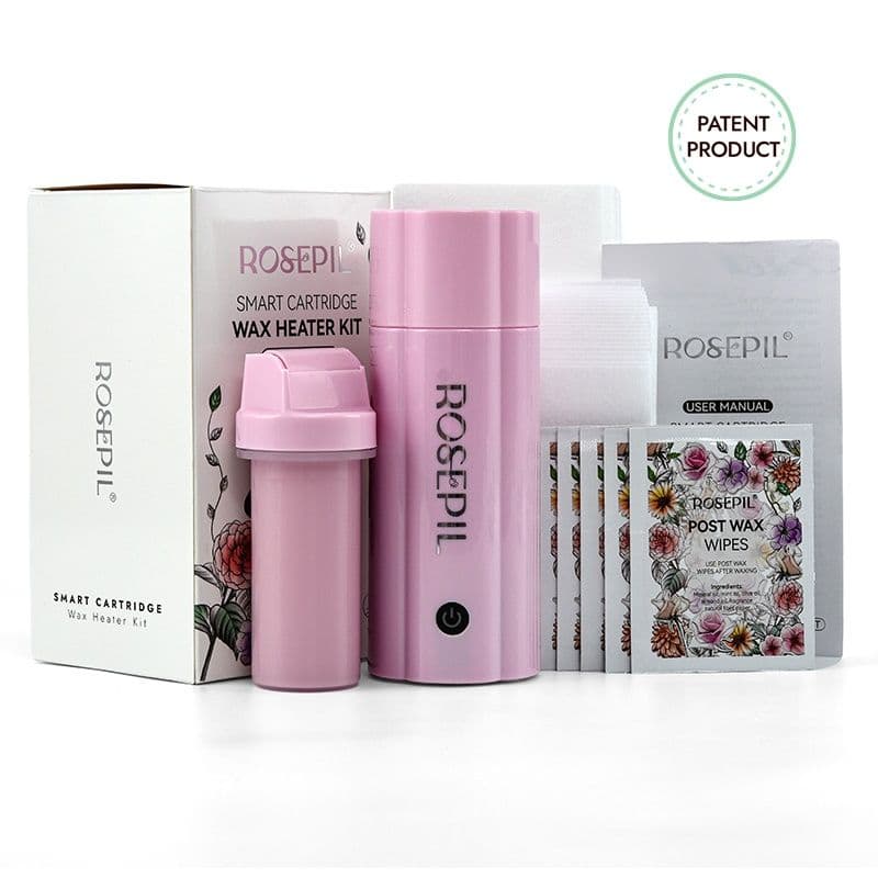 Rose Wax Hair Remover Pink Kit