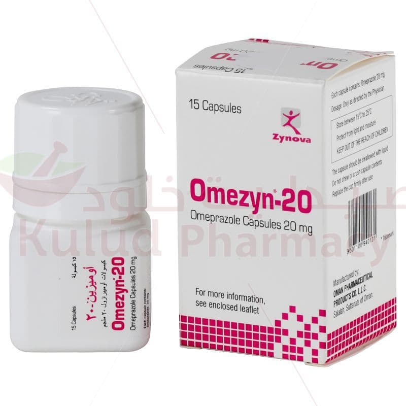 Omezyn 20 Gastro-Resistant Capsule 20 Mg 15 PC