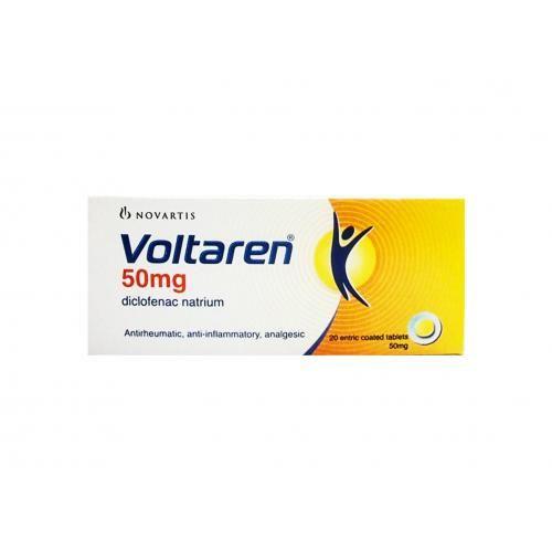 Voltaren 50Mg Tab 20'S