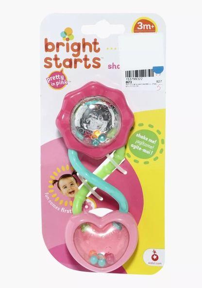 Bright Starts Rattle And Shake Barbell Toy - Purple