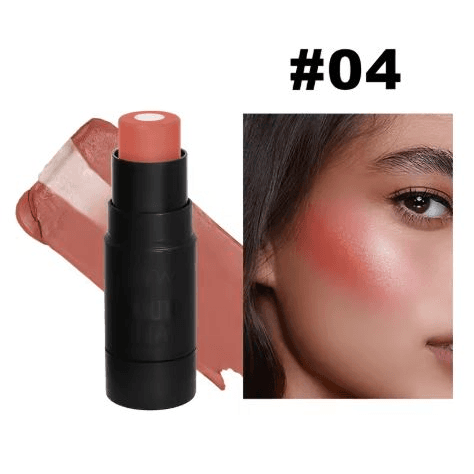 2In1 Sandwich Solid Blush Highlight Stick 4