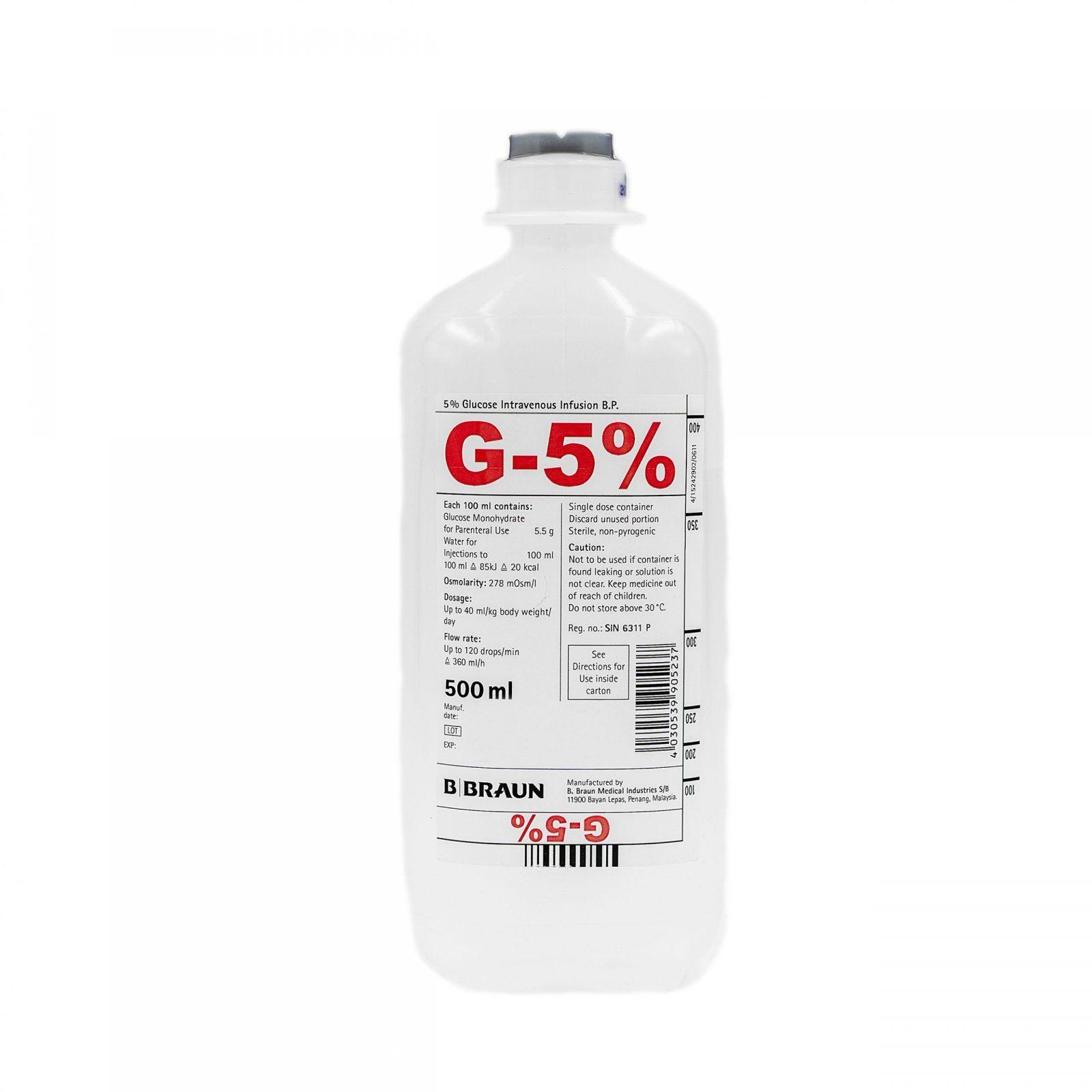 Dextrose 5 % Iv 500 Ml