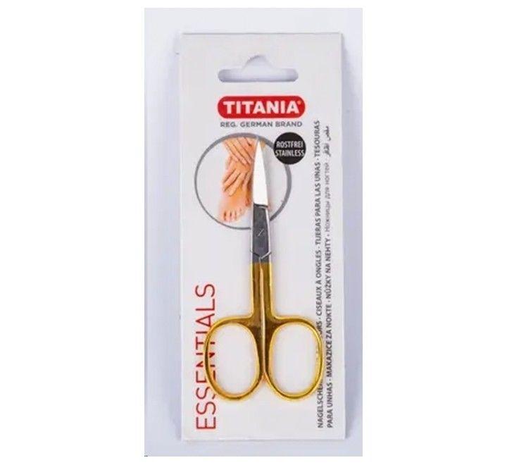 Titania Nail Scissors Gold Plat 1050/1Gn