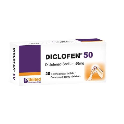 Diclofen Tablet 50 Mg 20 PC