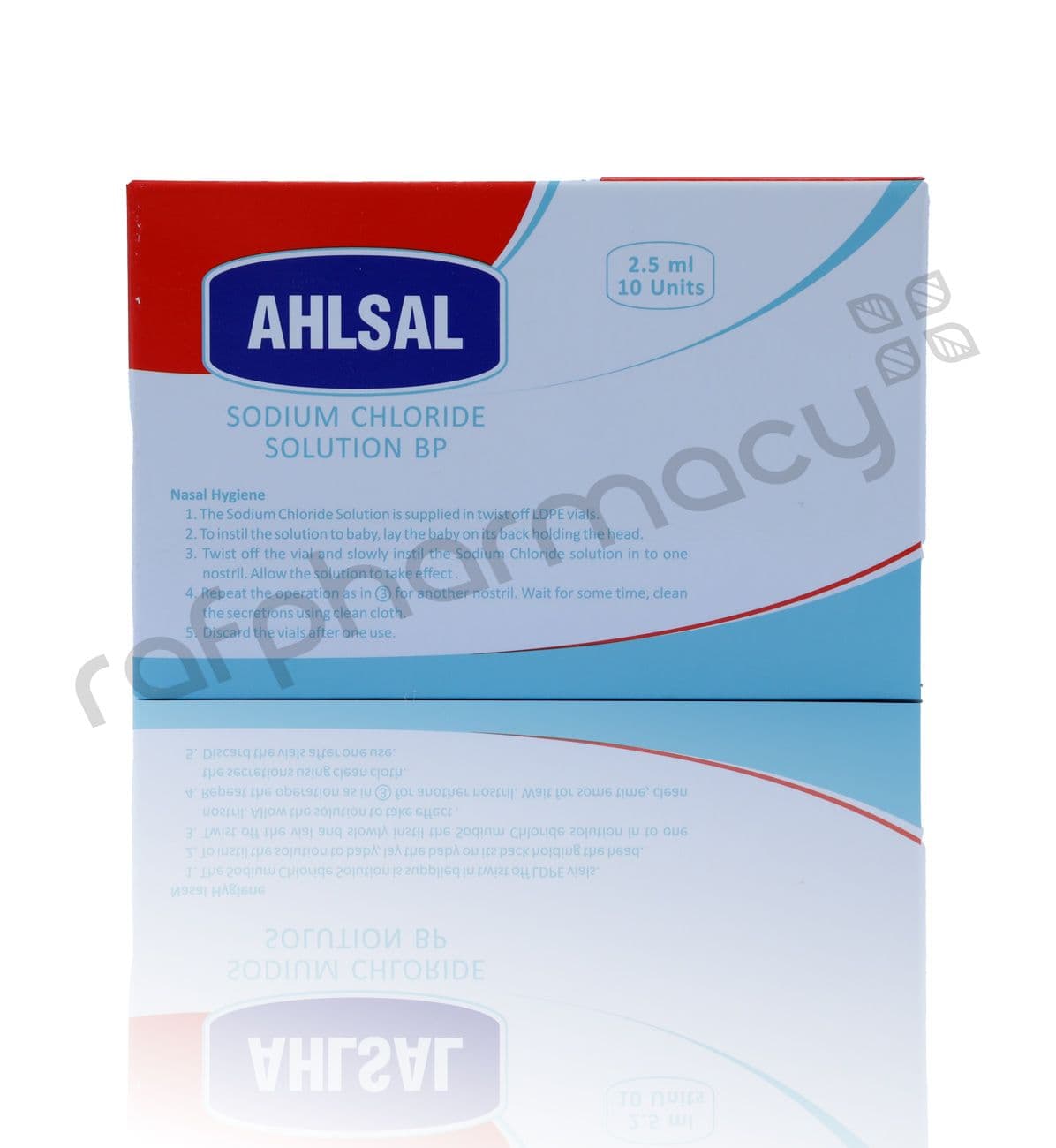 Ahlsal 2.5Ml Normal Saline N/Drops 1X10'S