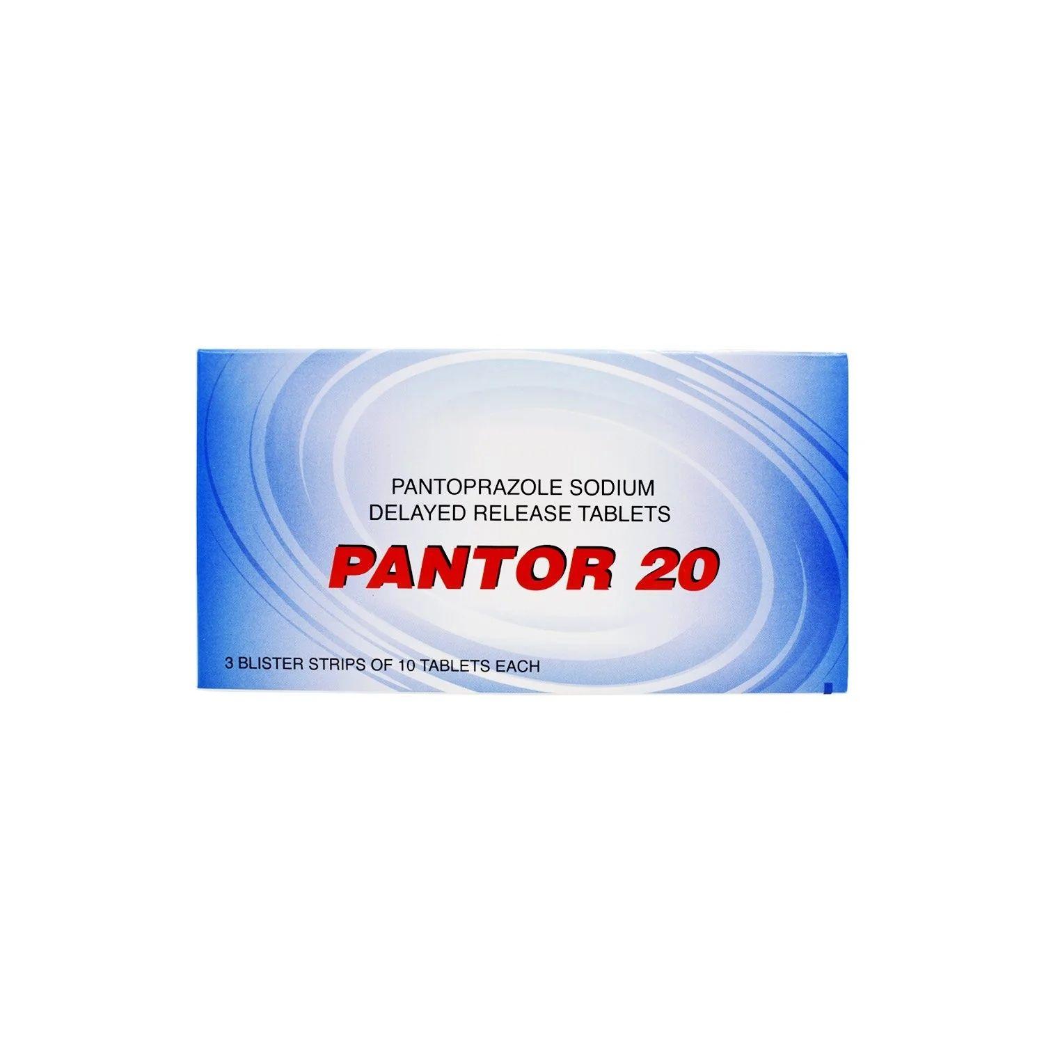 Pantor Prolonged-Release Tablet 20 Mg