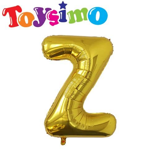 32-Inch Z Letter Alphabet Balloon