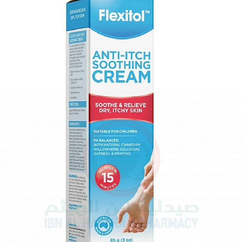 Flexitol Anti-Itch Soothing Cream 85G