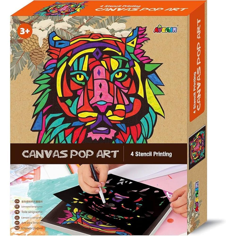 Avenir - Canvas Pop Art Lion (Ch1343)