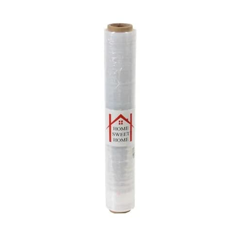 Home Sweet Home Stretch Plastic Roll 1.25Kg Transparent