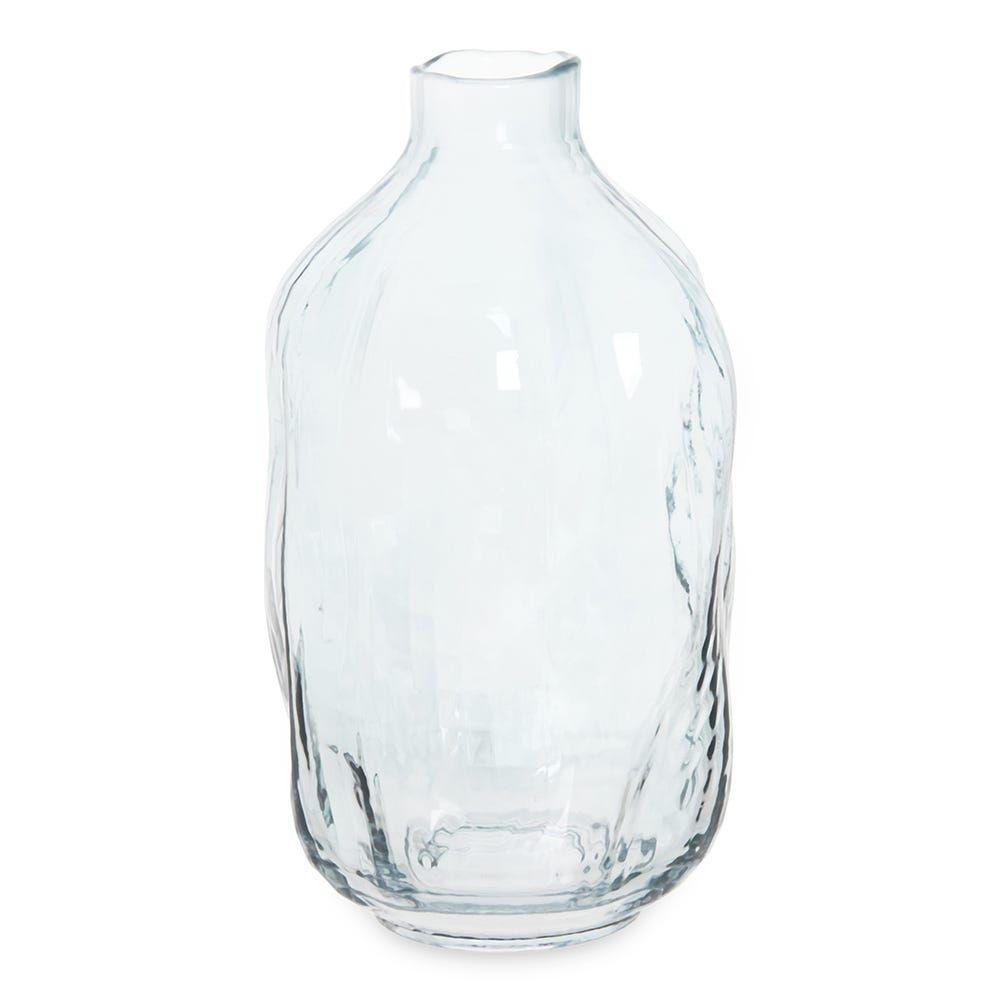 Zara Glass Vase, Blue