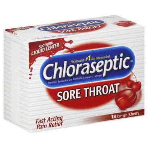 Chloraseptic Cherry Lozenges  18 PC