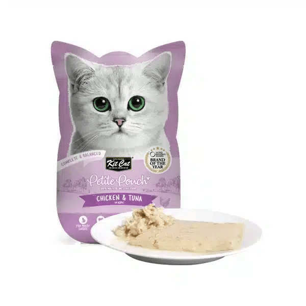 Kit Cat Petite Pouch 70G - Chicken & Tuna