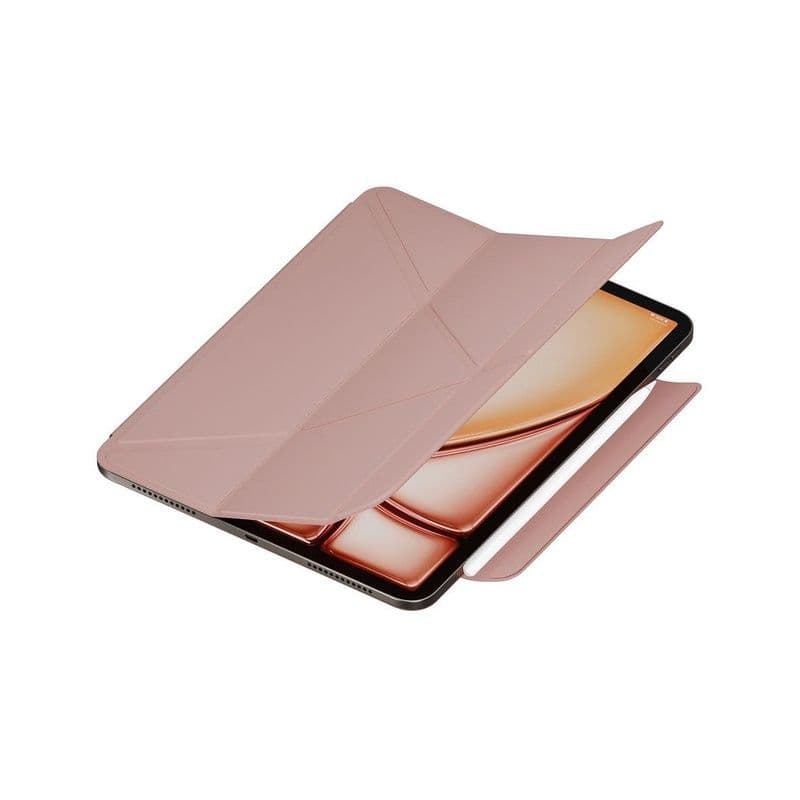 Hyphen Smart Origami Folio Case - Ipad 13" Air (M2) 2024 - Pink