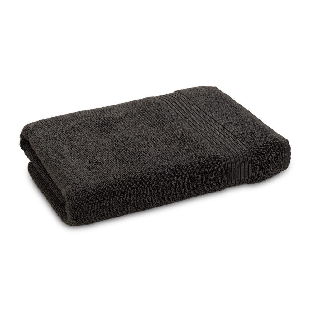 Just Home Bath Sheet, Charcoal - 350 Gsm, 90X150 Cm