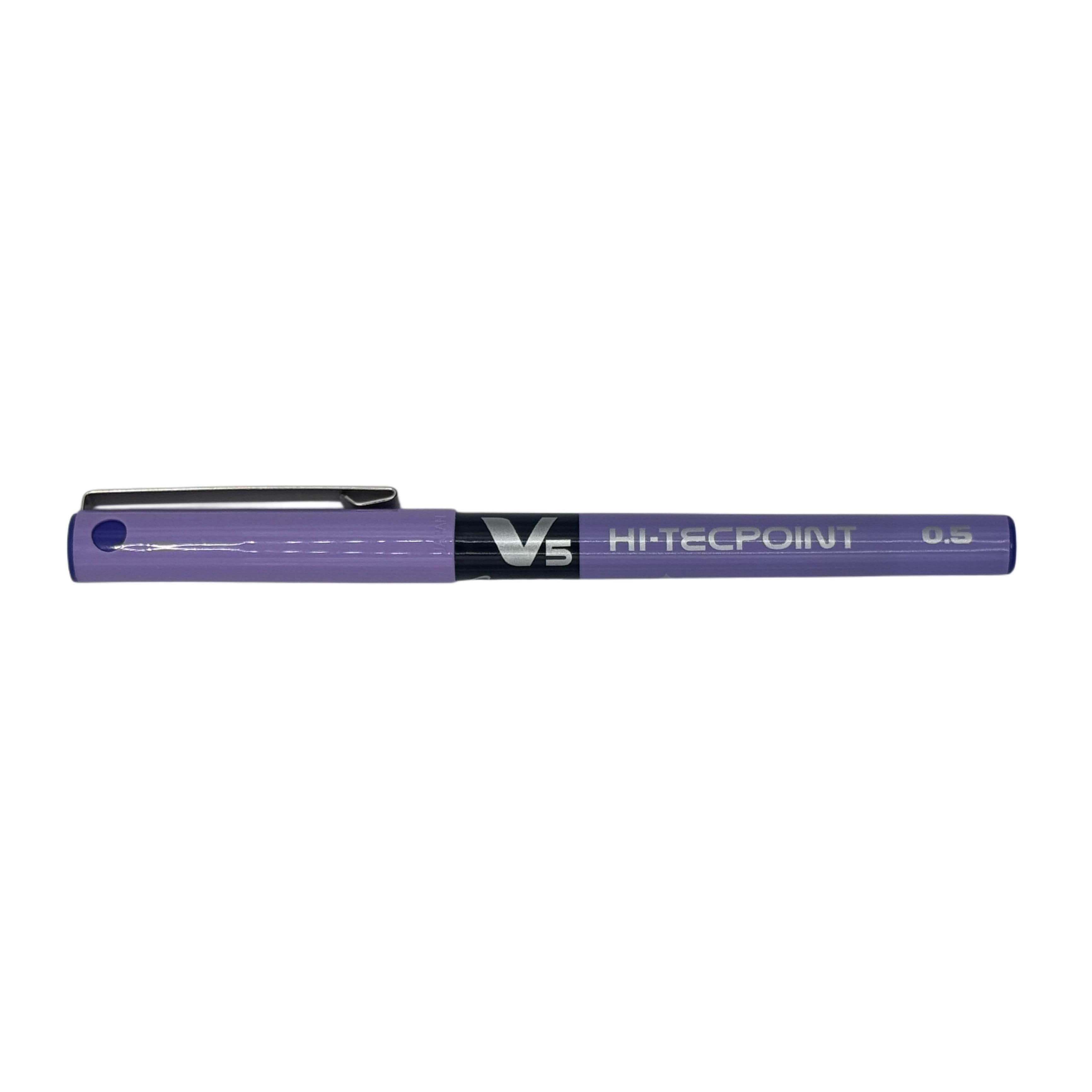 Pilot Hi-Tecpoint V5 Pen (Violet, 0.5Mm)
