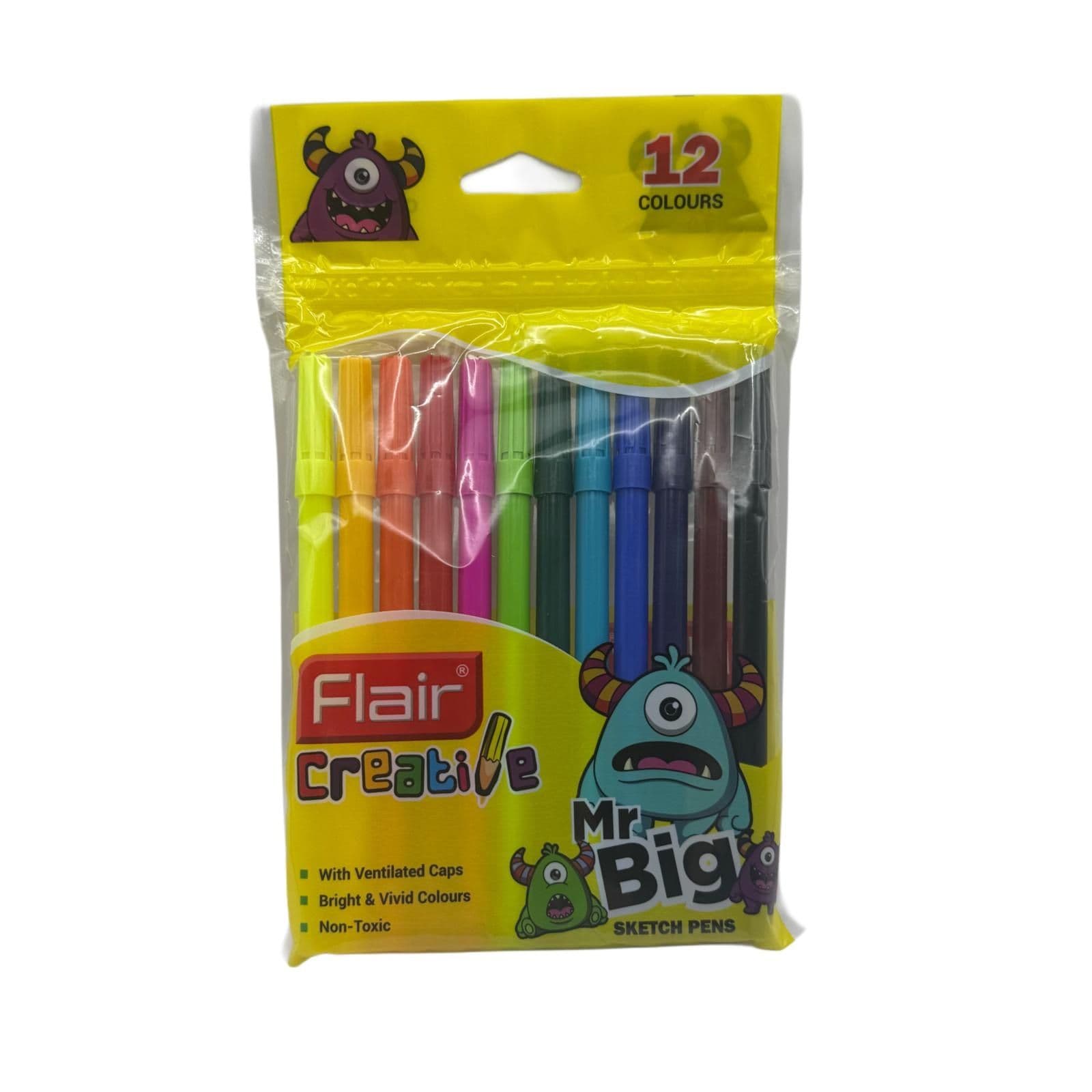 Flair Mr Big Sketch Pen Set (12 Pens)
