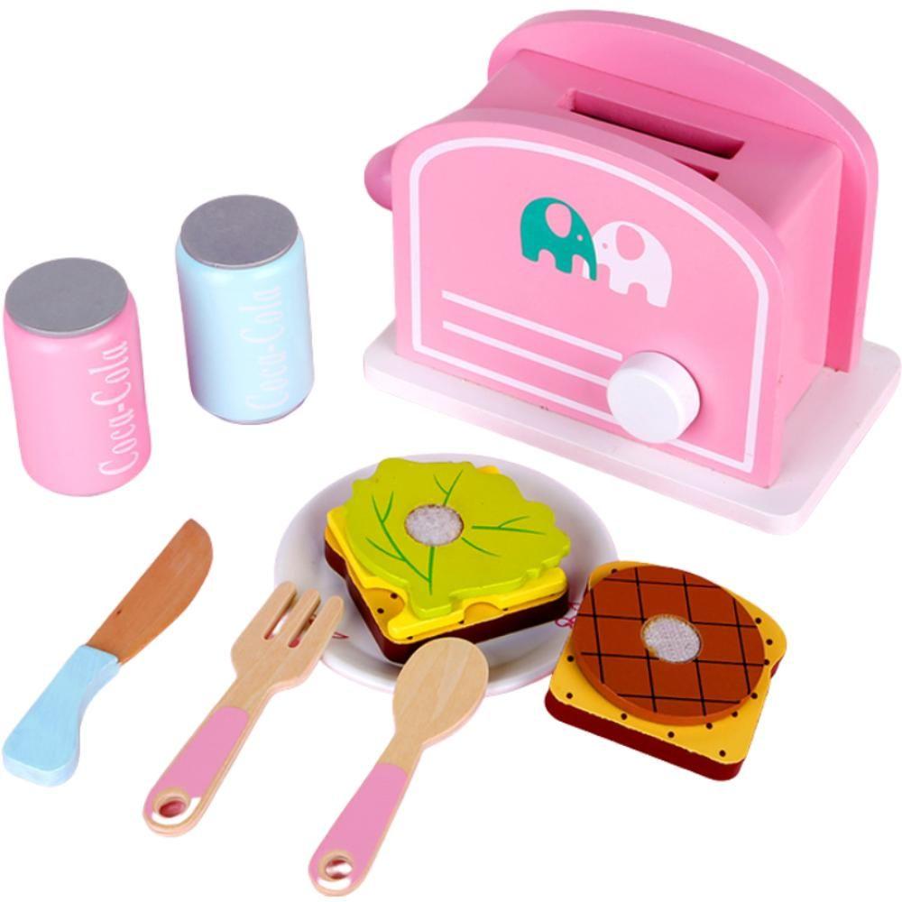 Wooden Toaster Playset (Msn18013)