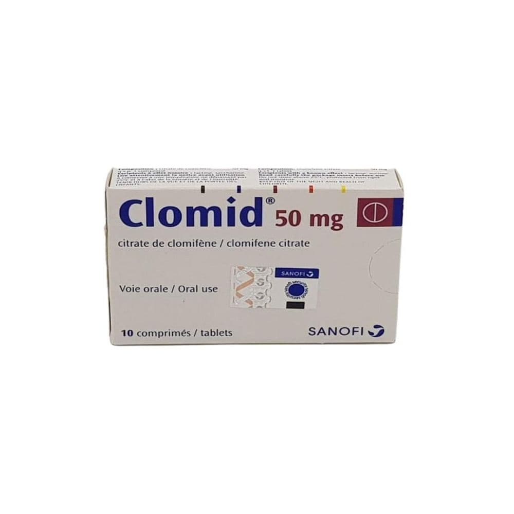 Clomid 50 Mg 10 Tablets