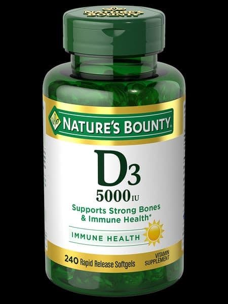 Nature S Bounty Vitamin D3-5000Iu Softgel 150 S