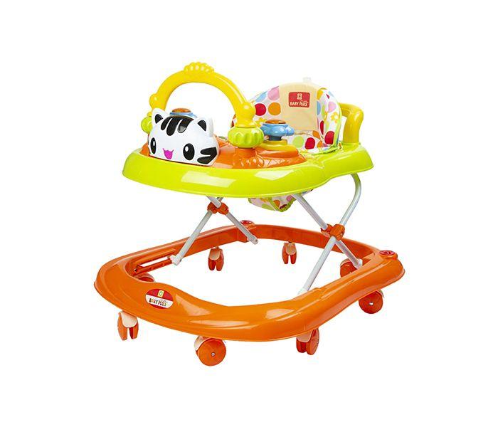 Baby Plus Bp8292 Baby Walker - Orange & Green