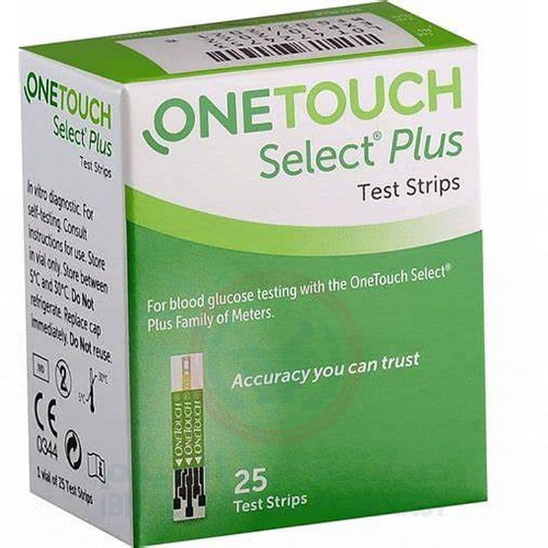 One Touch Select Plus Strips 50'S