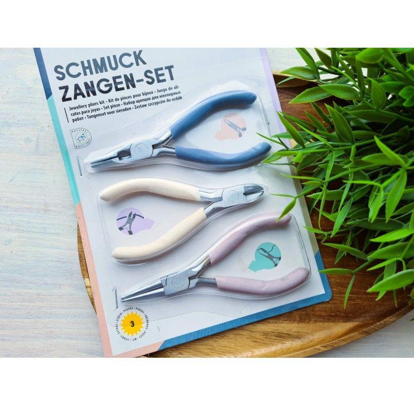 Jewelry Pliers Set, Pack Of 3 Tools