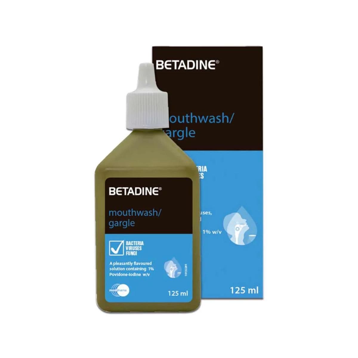 Betadine Mouthwash/Gargle 125ml