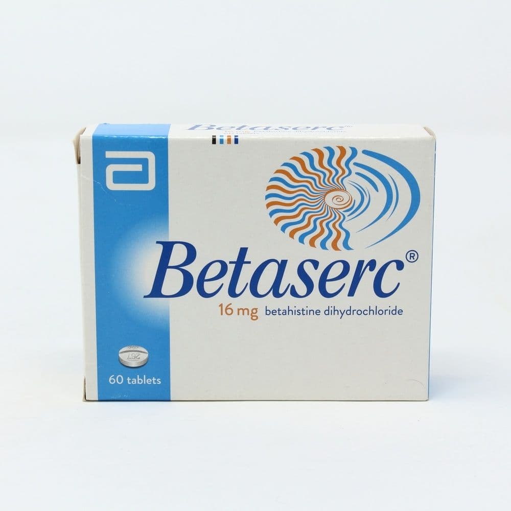 Betaserc 16 Mg Tab 60 S