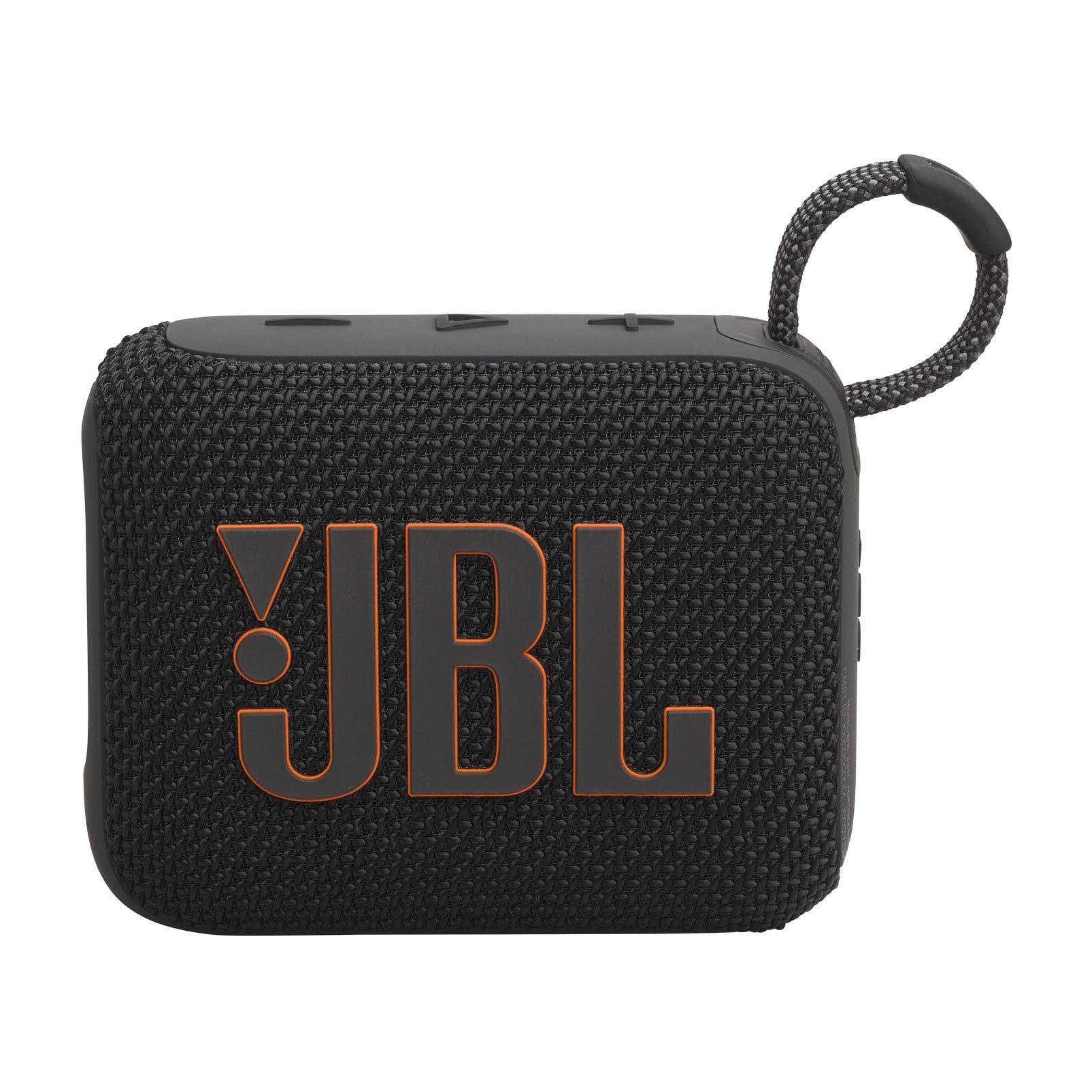 Jbl Go4 Black Portable Waterproof Bluetooth Speaker