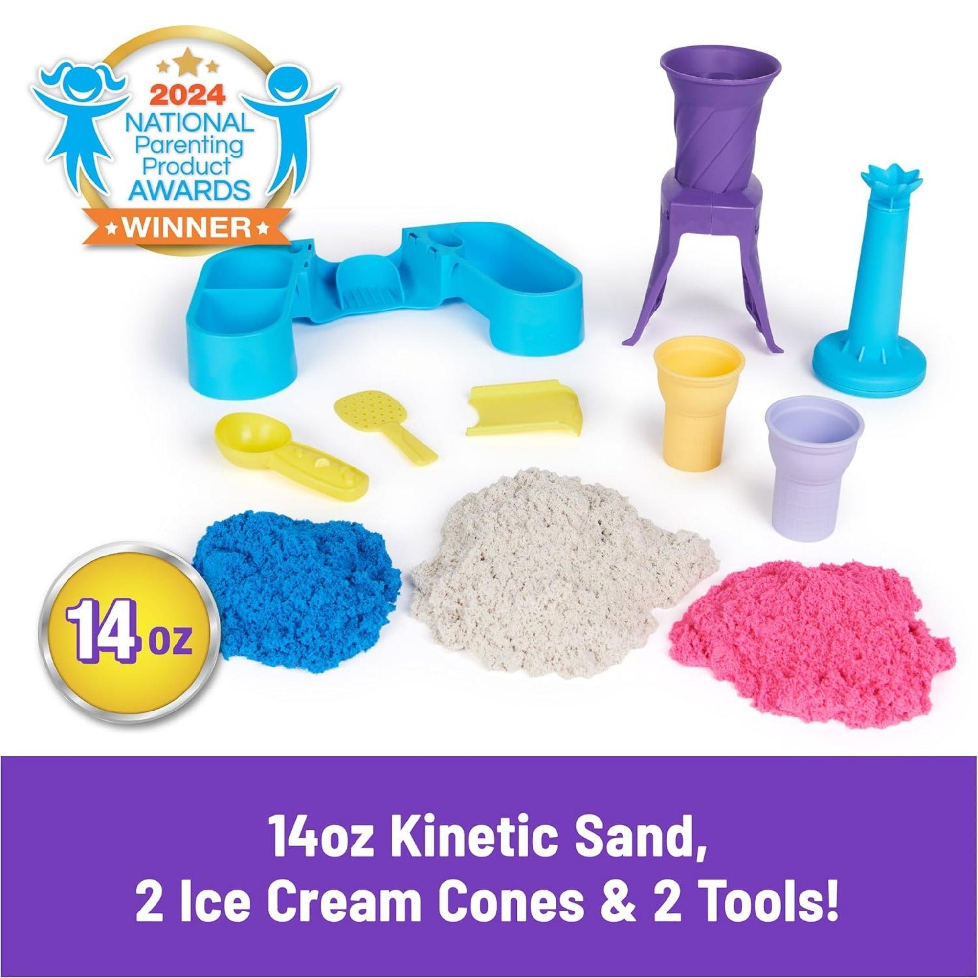 Kinetic Sand Soft Serve Station Sensory Toys